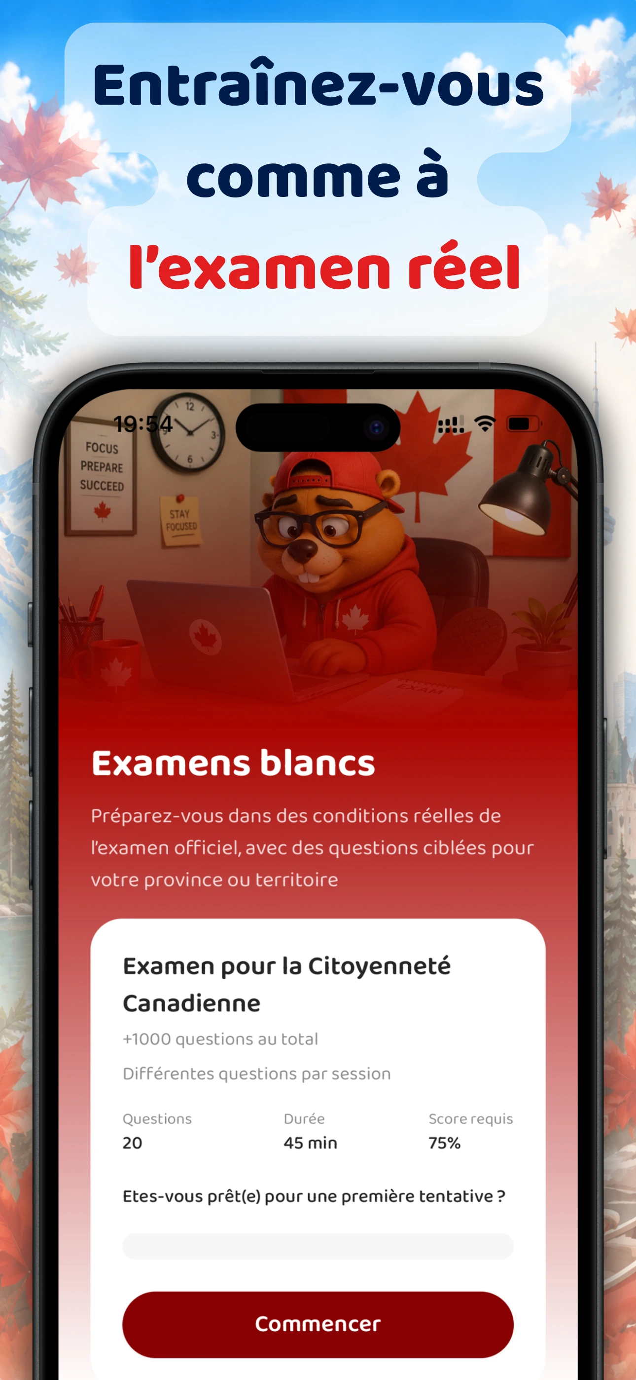Capture d'écran de l'application Beaver O! 6