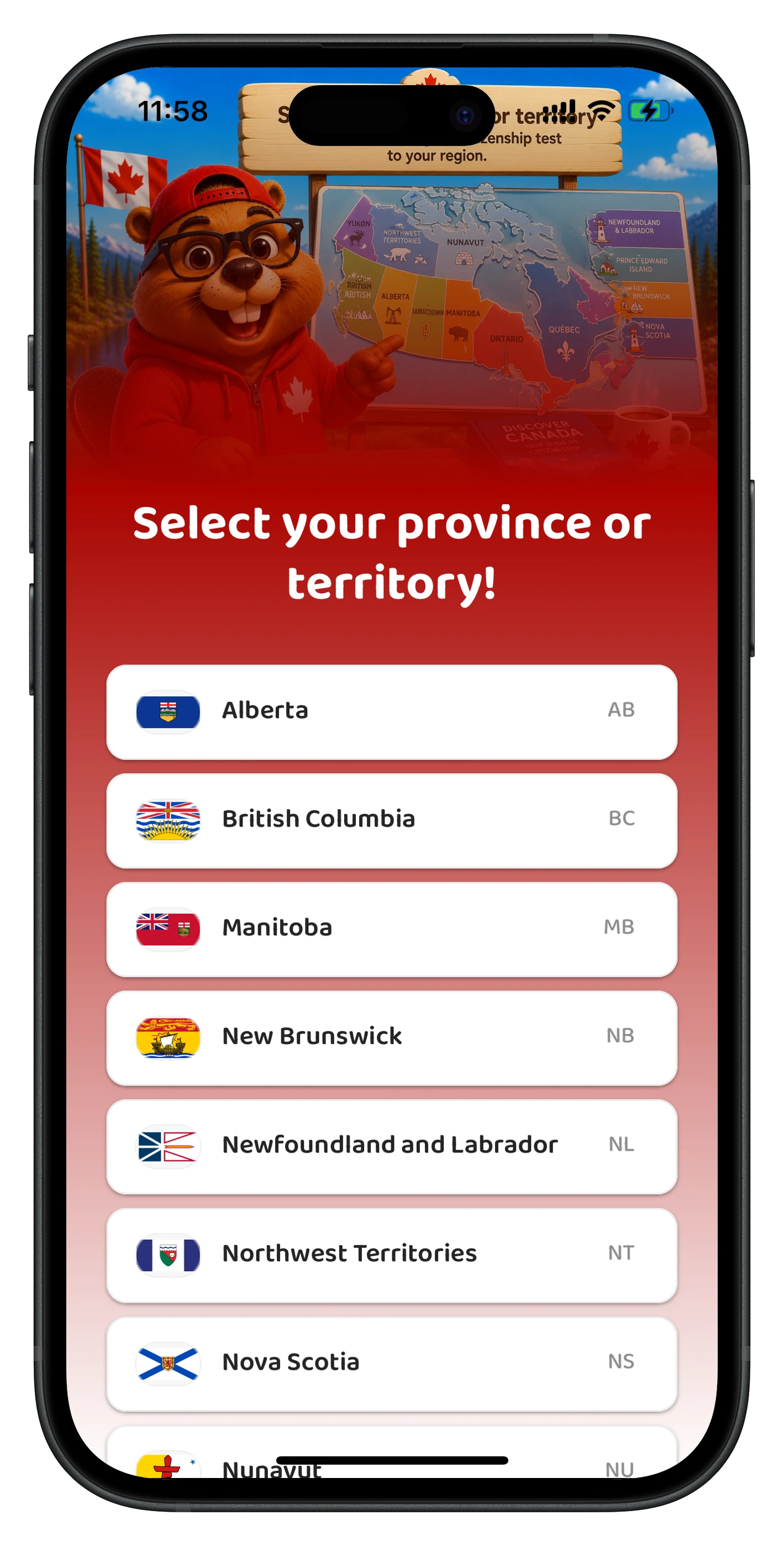 Beaver O! app screenshot 1